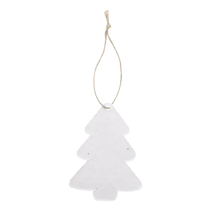 Custom seed paper Christmar tree ornament round - AP716922 (ANDA#B)